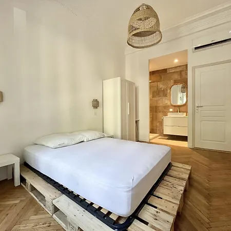 Apartmán Cessole - Charme Urbain 3 Clim & Netflix Nice